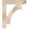 Ekena Millwork Westlake Arts & Crafts Smooth Bracket, Douglas Fir, 3 1/2"W x 22"D x 26"H BKT04X22X26WTL03SDF - alternate 3